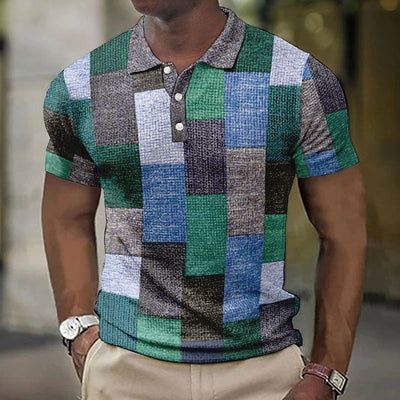 Enzo - Multicolor Polo in a Modern Style